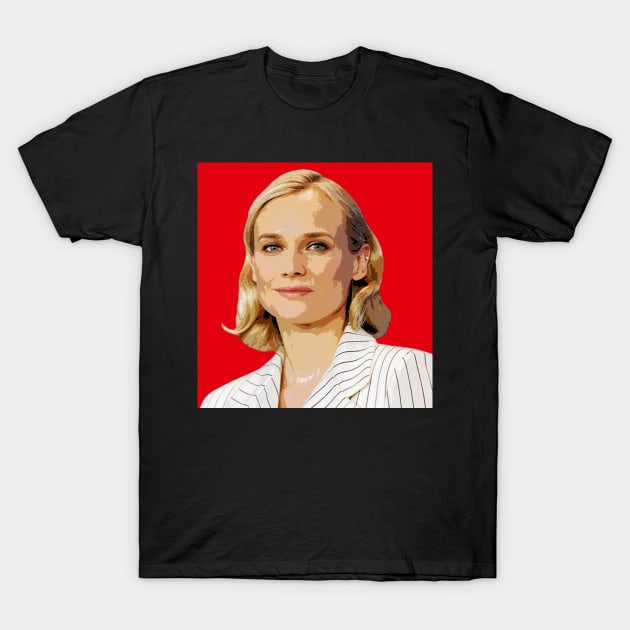 diane kruger T-Shirt by oryan80